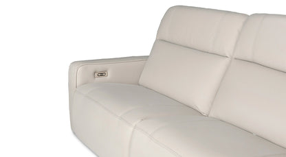 Art Series Power Reclining Sectional with Track Arm