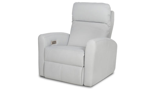 Art Series Swivel Glider Power Recliner with Sock Arm