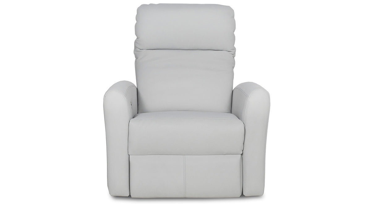 Art Series Swivel Glider Power Recliner with Flare Arm