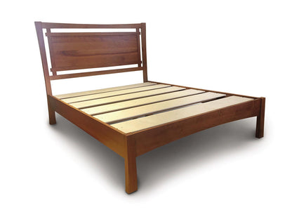 Monterey Bed with Upholstered Panel