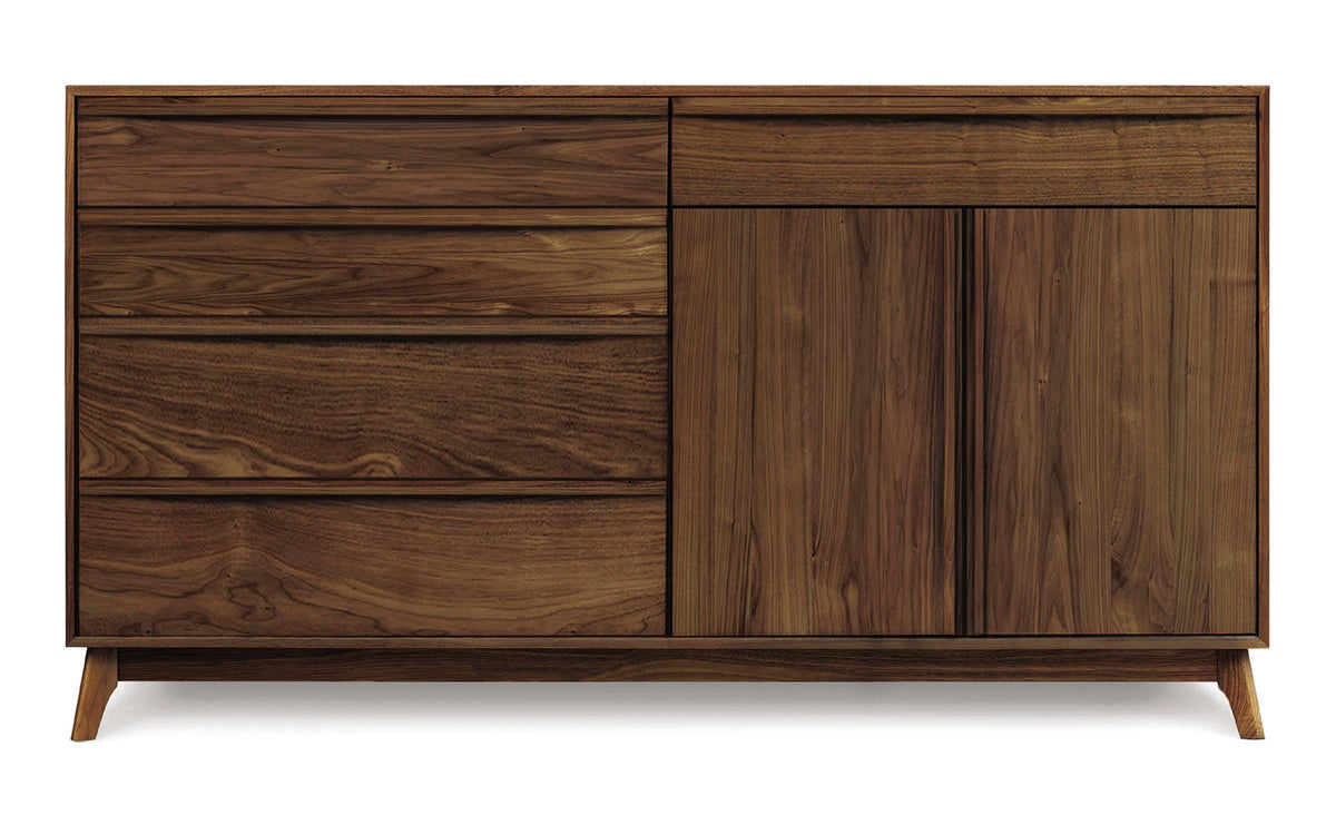 Catalina 4 Drawer, 1 Drawer Over 2 Door Buffet