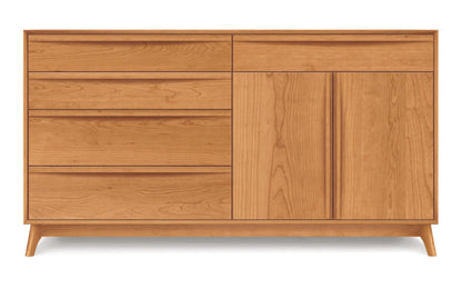 Catalina 4 Drawer, 1 Drawer Over 2 Door Buffet