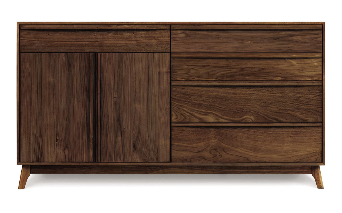 Catalina 4 Drawer, 1 Drawer Over 2 Door Buffet