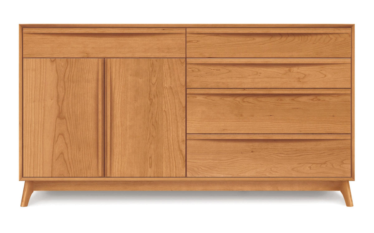 Catalina 4 Drawer, 1 Drawer Over 2 Door Buffet