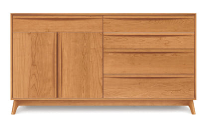 Catalina 4 Drawer, 1 Drawer Over 2 Door Buffet