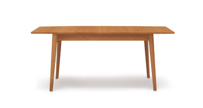 Catalina Four Leg Extension Table with Self Storing Leaf