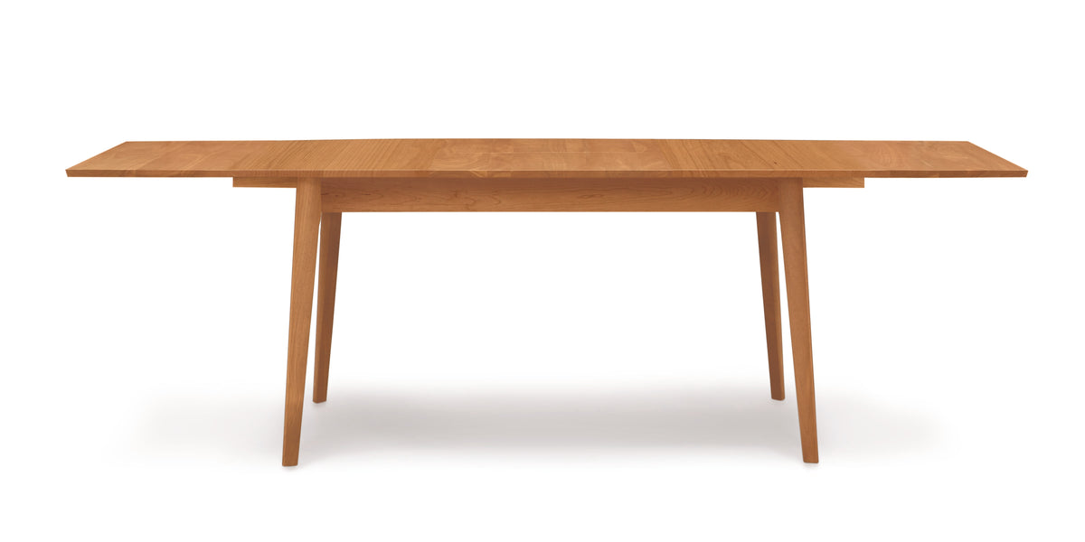 Catalina Four Leg Extension Table with Self Storing Leaf
