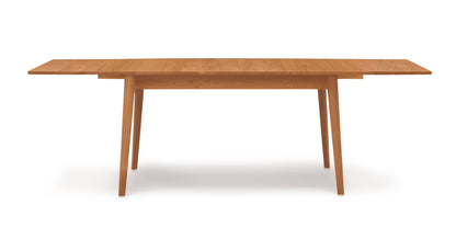 Catalina Four Leg Extension Table with Self Storing Leaf