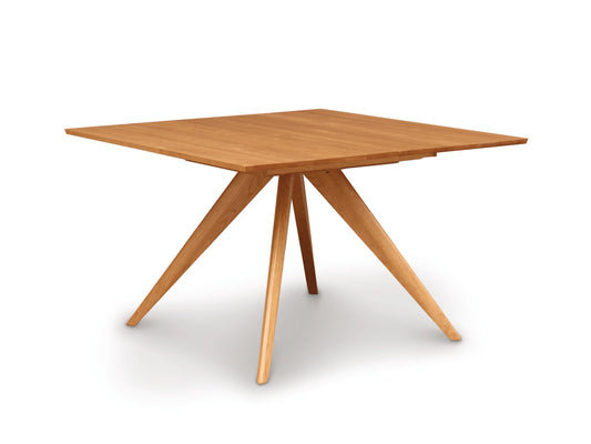 Catalina Square Extensions Table with Self Storing Leaf