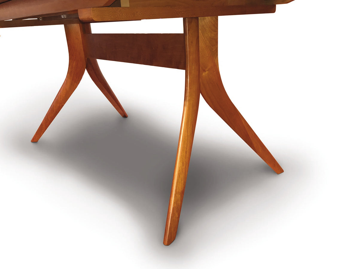 Catalina Trestle Extension Table with Self Storing Leaf