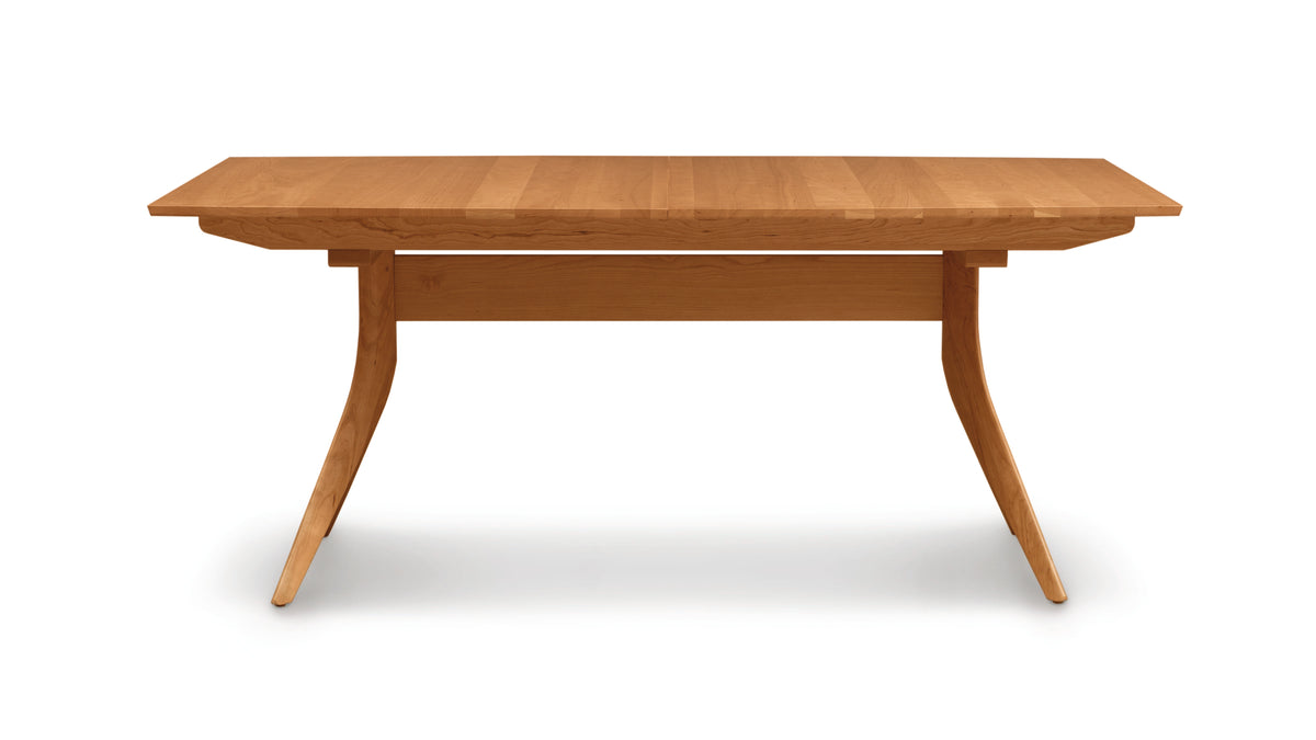 Catalina Trestle Extension Table with Self Storing Leaf