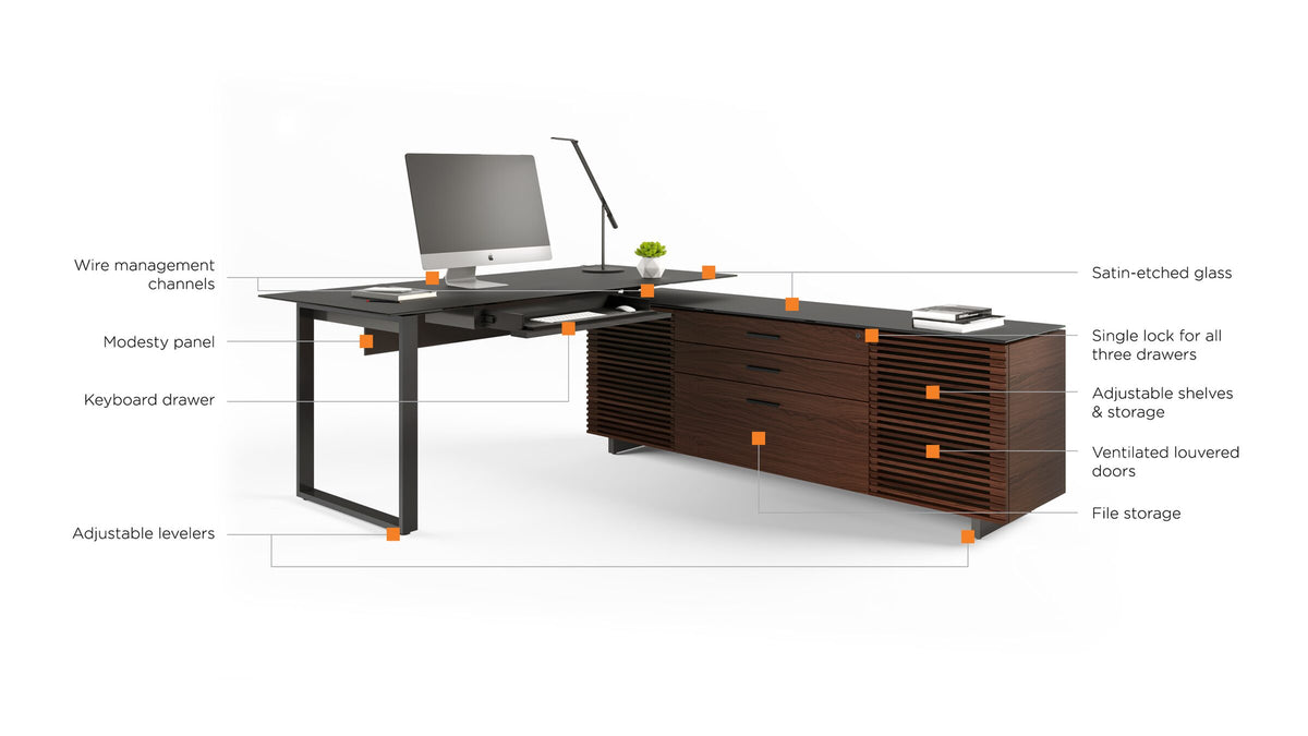 Corridor L-Desk