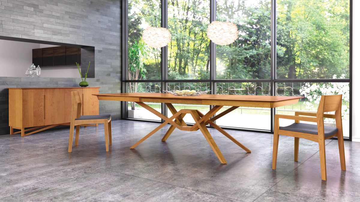 Exeter Extension Table with Self Storing Leaf