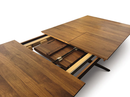Lisse Extension Table with Self Storing Leaf