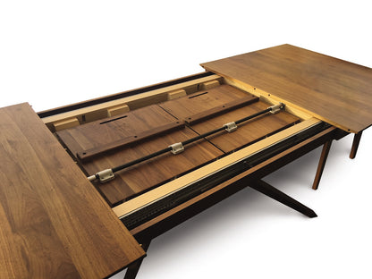 Exeter Extension Table with Self Storing Leaf