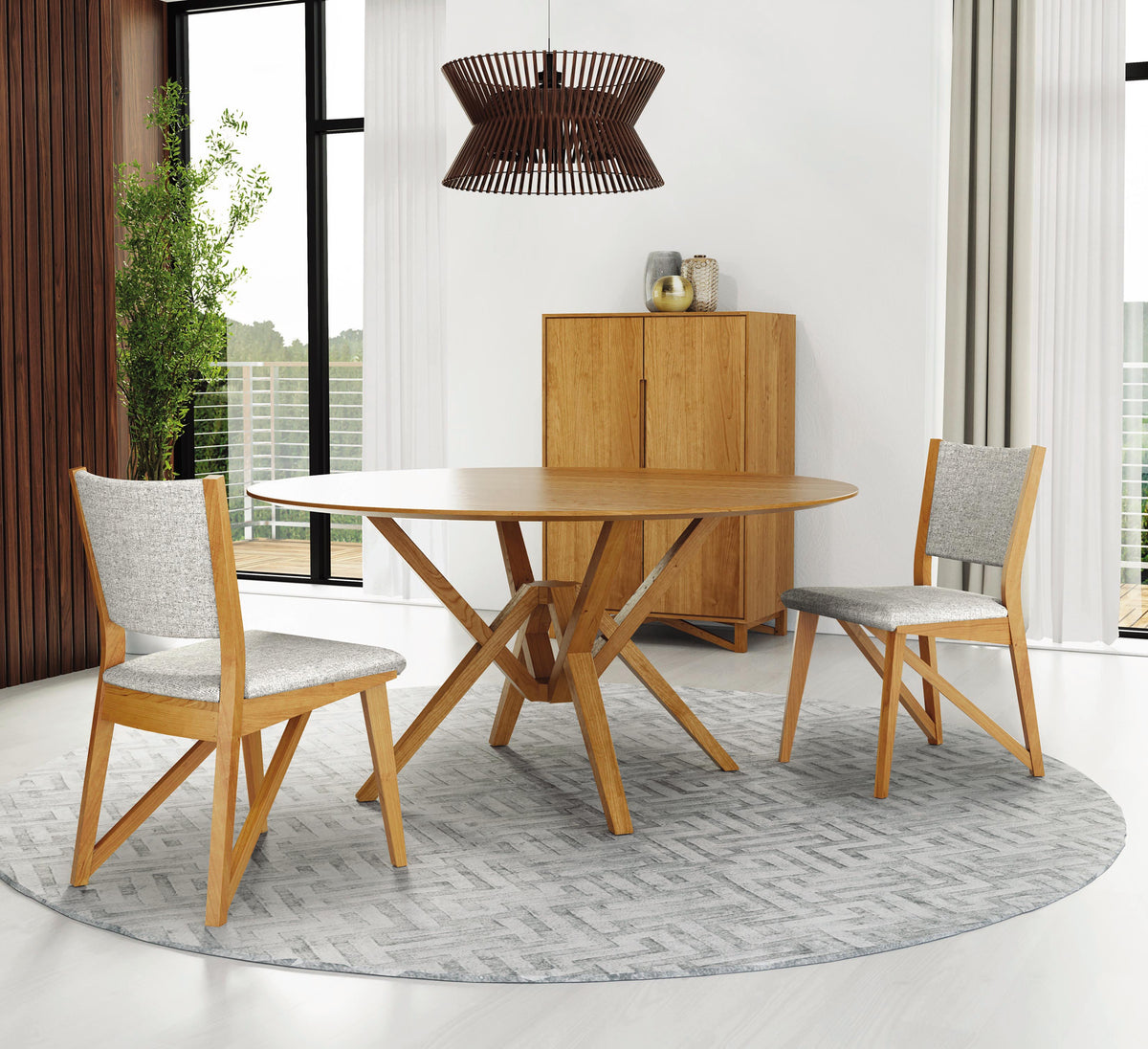 Exeter Round Fix Top Table
