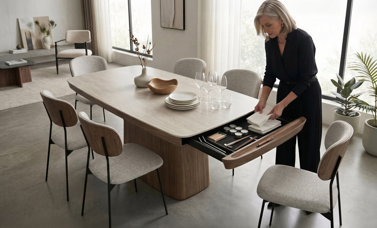 Halcyon Dining Table 7707/7708