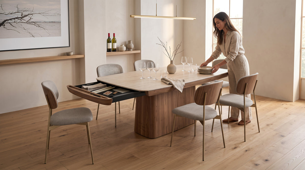 Halcyon Dining Table 7707/7708