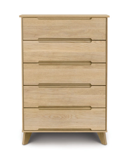 Linn 5 Drawer Chest in Oak