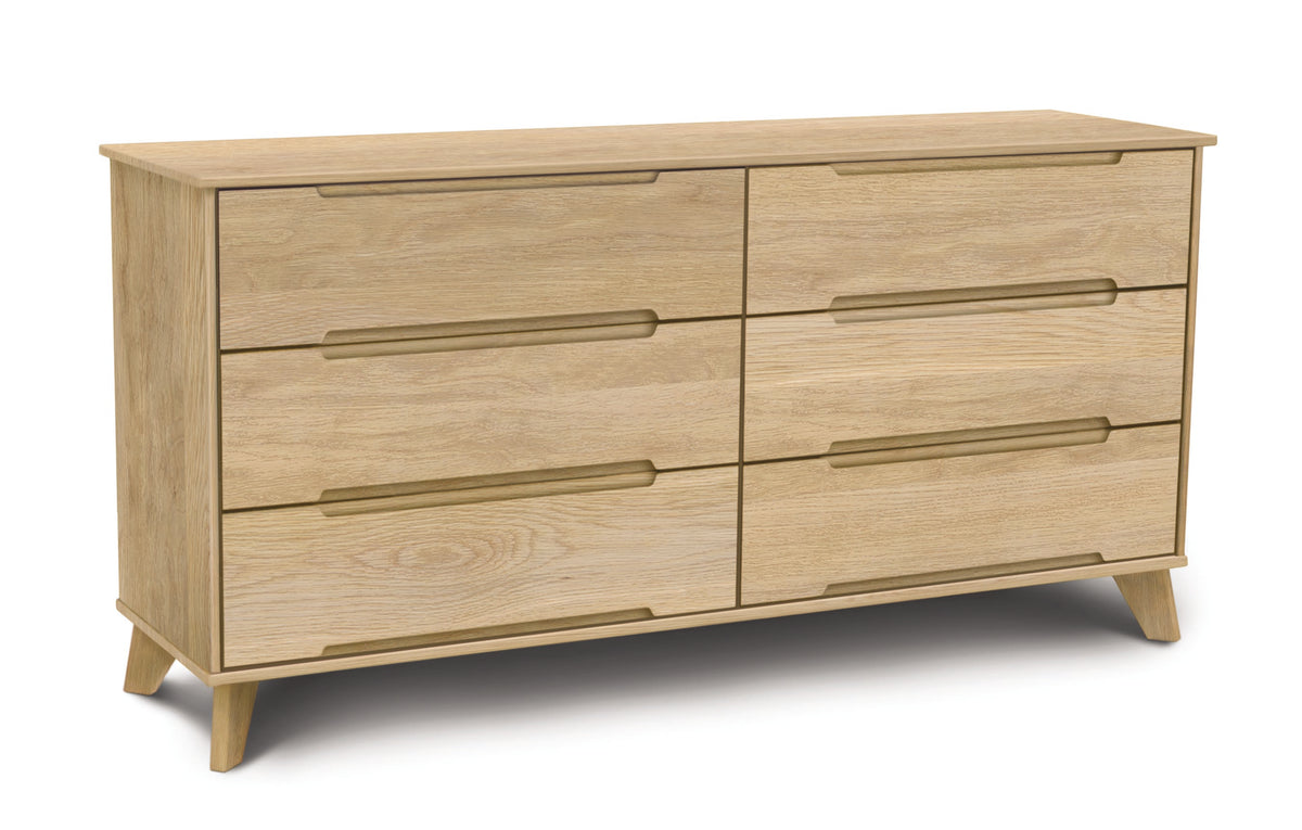 Linn 6 Drawer Dresser in Oak
