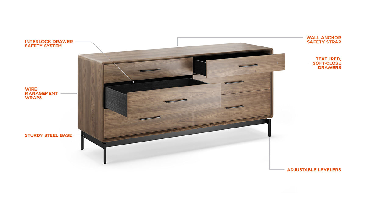 Linq 6 Drawer Dresser