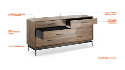 Linq 6 Drawer Dresser