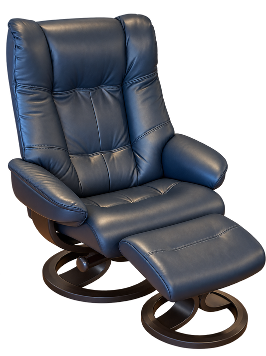 Nordic 63 Chair & Ottoman | Floor Model