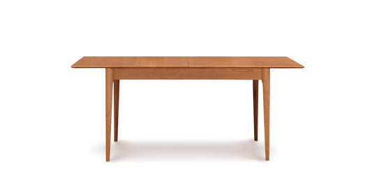Sarah Four Leg Extension Table with Self Storing Leaf