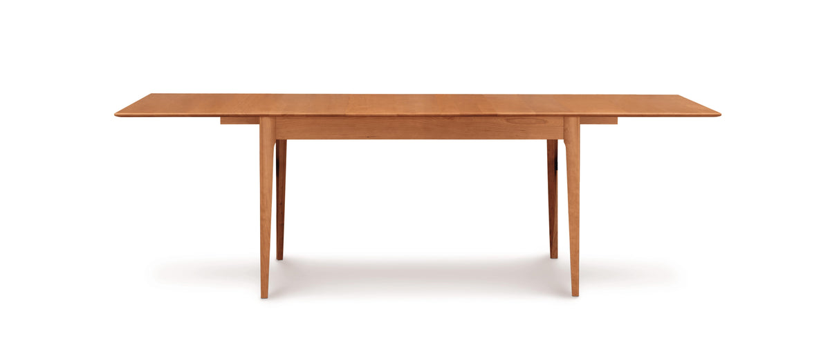 Sarah Four Leg Extension Table with Self Storing Leaf