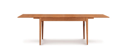 Sarah Four Leg Extension Table with Self Storing Leaf