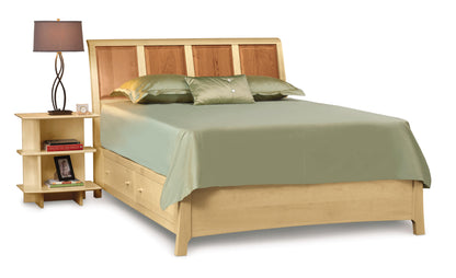 Sarah Sleigh Bed with Storage