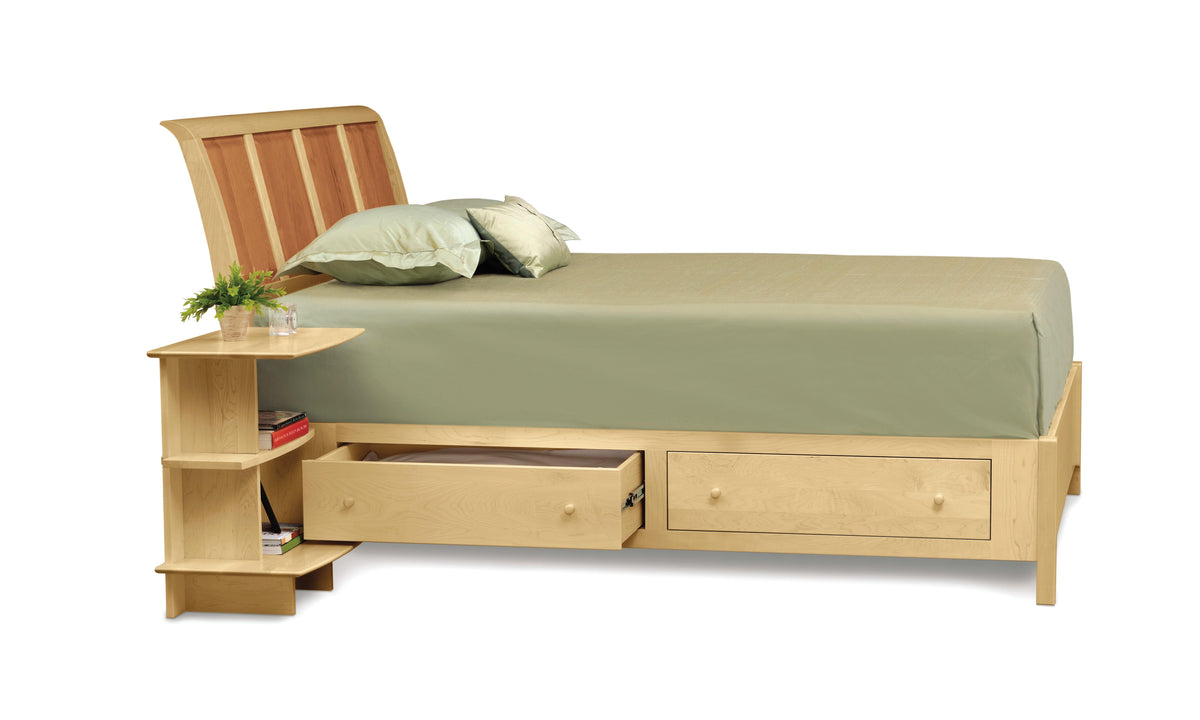 Sarah Sleigh Bed with Storage