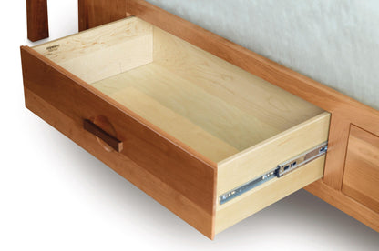 Monterey Storage Bed with Upholstered Panel