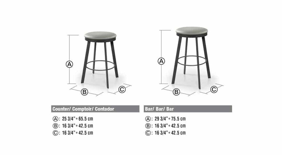 Ally Counter and Bar Stool