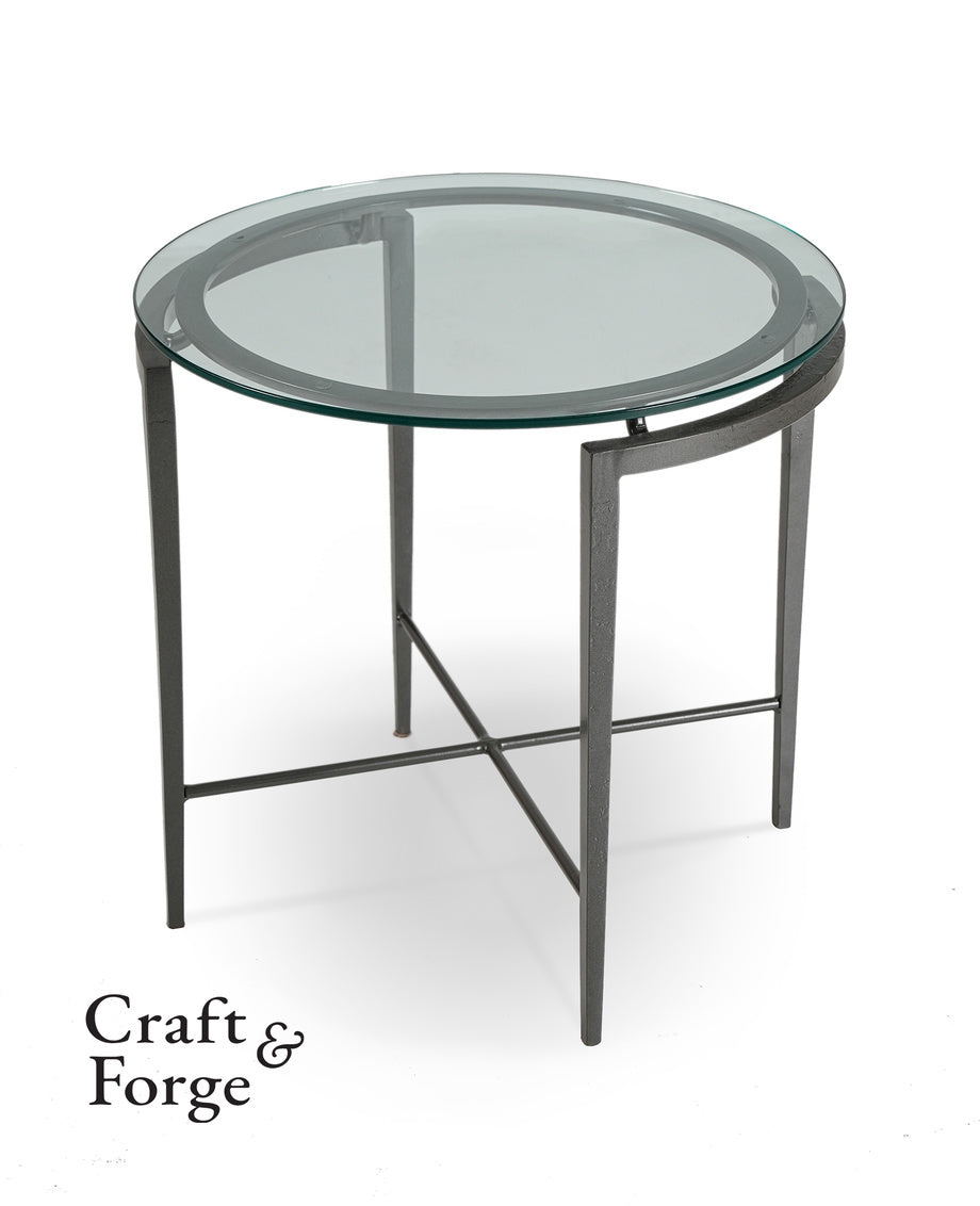 Armory Round End Table