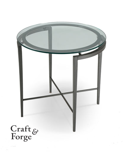 Armory Round End Table
