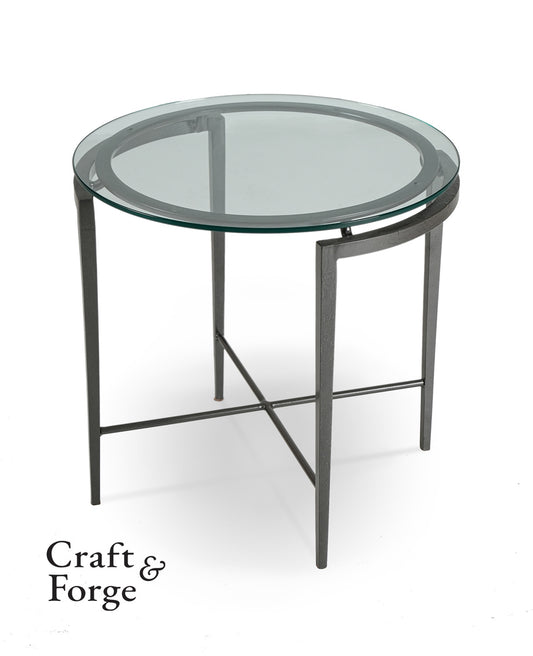 Armory Round End Table