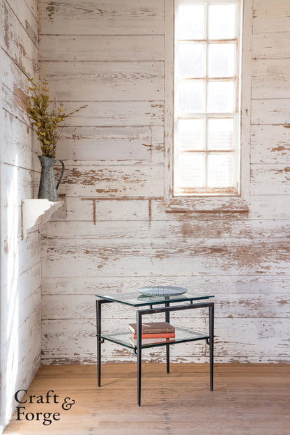 Armory Rectangular End  Table