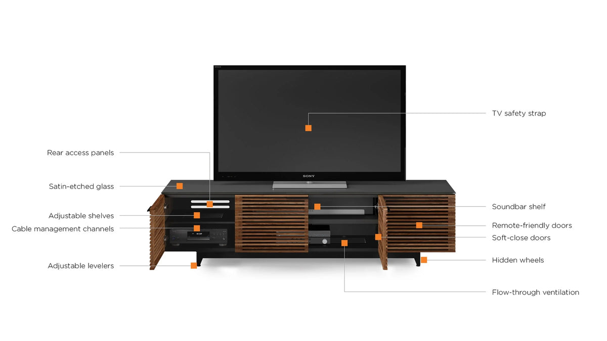 Corridor Low Media Consoles