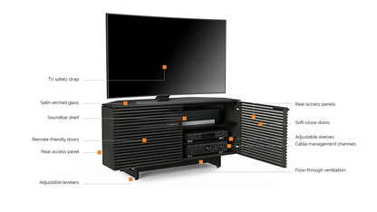 Corridor Corner Media Cabinet