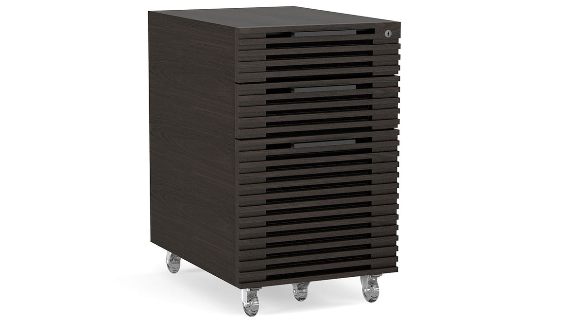 Corridor Mobile File Pedestal