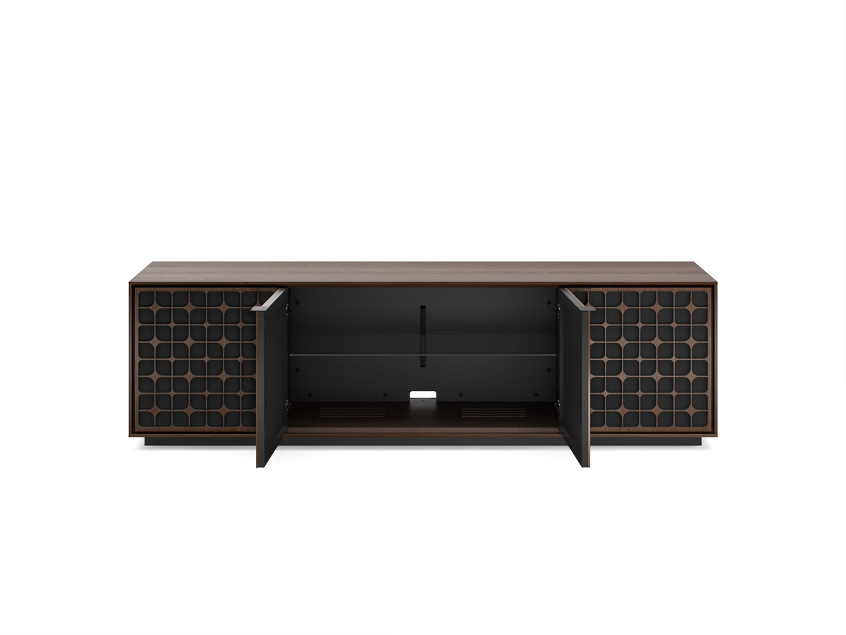 Elements Media & Storage Cabinet w/Rolling Plinth Base