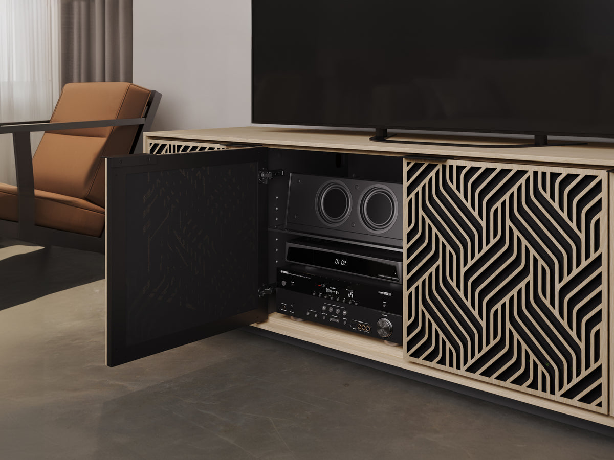 Elements Media & Storage Cabinet w/Console Base