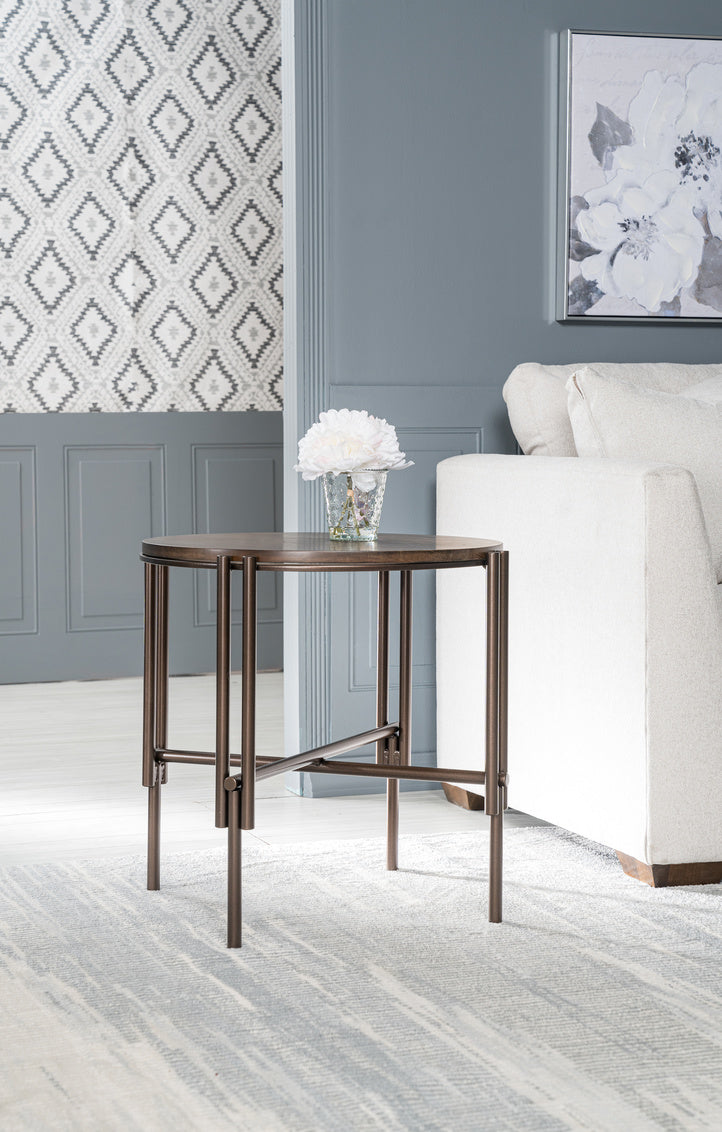 Gibson Round End Table