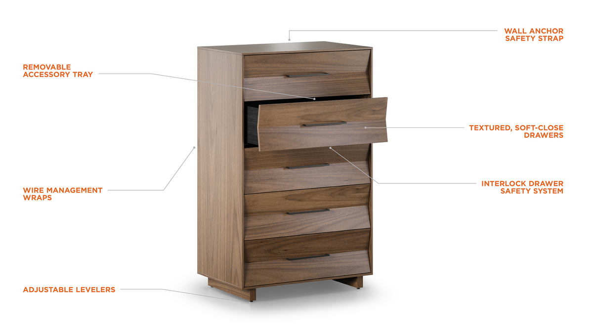 Kava 5 Drawer Chest
