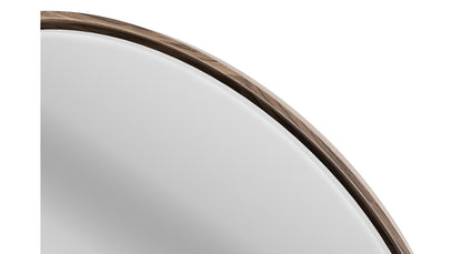 Linq Round Mirror