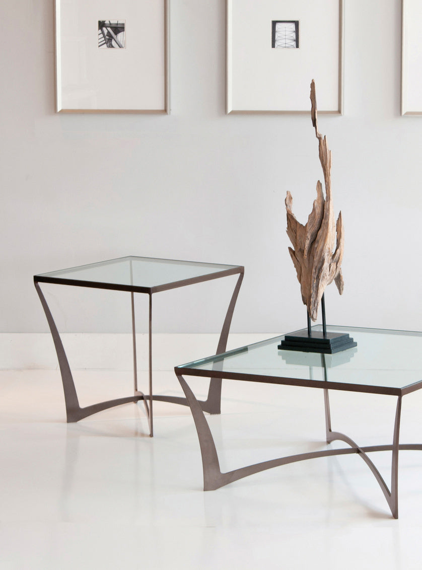 Lotus Square End Table