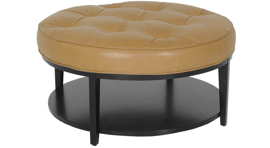 Mikala Round Ottoman
