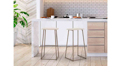 Palmo Wood Seat Counter and Bar Stool