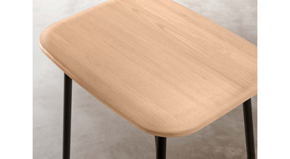 Palmo Wood Seat Counter and Bar Stool